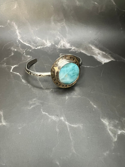 Larimar Bangle/Cuff