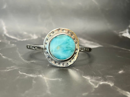 Larimar Bangle/Cuff