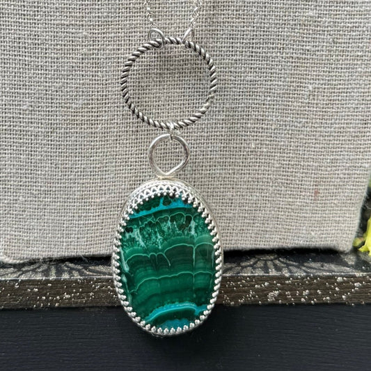 Malachite Chrysocolla Necklace