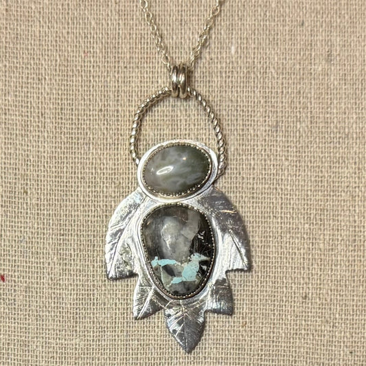 Lunar Leaf Necklace